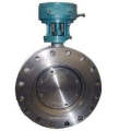 worm gear /turbine drive double eccentric butterfly valve